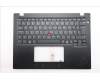 Lenovo 5M11S33646 C-Cover with keyboard, Norwegian, Black, Non-Backlight, Heat Staking, UK