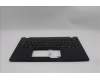 Lenovo 5M11S33733 C-Cover with keyboard, Spanish, Black, Backlight, Heat Staking, UK