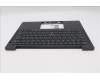 Lenovo 5M11S33777 C-Cover with keyboard, Bulgarian, Black, Backlight, UK