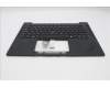 Lenovo 5M11S37340 C-Cover with keyboard, Portuguese, Black, Backlight