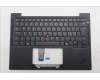 Lenovo 5M11S37674 C-Cover with keyboard, Nordic, Black, Backlight, WWAN, UK