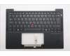 Lenovo 5M11S37997 C-Cover with keyboard, Danish, Black, Backlight, UK