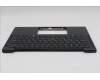 Lenovo 5M11S38019 C-Cover with keyboard, Greek, Black, Backlight, US