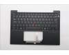 Lenovo 5M11S53528 C-Cover with keyboard, Switzerland, Black, Backlight, WWAN, UK