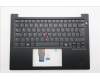 Lenovo 5M11S53825 C-Cover with keyboard, UK English, Black, Backlight, UK