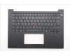 Lenovo 5M11T54279 C-Cover with keyboard, Italian, Black, Backlight, UK