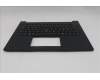 Lenovo 5M11T54279 C-Cover with keyboard, Italian, Black, Backlight, UK