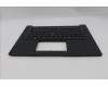 Lenovo 5M11T54315 C-Cover with keyboard, Spanish, Black, Backlight, UK