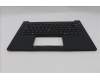 Lenovo 5M11T54323 C-Cover with keyboard, Switzerland, Black, Backlight, UK