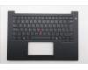 Lenovo 5M11T55199 C-Cover with keyboard, Swedish/Finnish, Black, Backlight, Smart Card Reader, UK