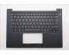 Lenovo 5M11T55203 C-Cover with keyboard, Switzerland, Black, Backlight, Smart Card Reader, UK
