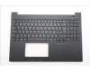 Lenovo 5M11T55253 C-Cover with keyboard, Czech Slovakian, Black, Backlight, Number Pad, UK