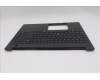 Lenovo 5M11T55274 C-Cover with keyboard, German, Black, Backlight, Number Pad, UK