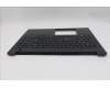 Lenovo 5M11T55277 C-Cover with keyboard, Greek, Black, Backlight, Number Pad, US