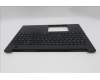 Lenovo 5M11T55290 C-Cover with keyboard, Italian, Black, Backlight, Number Pad, UK