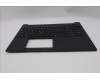 Lenovo 5M11T55320 C-Cover with keyboard, Swedish/Finnish, Black, Backlight, Number Pad, UK