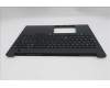 Lenovo 5M11T58552 C-Cover with keyboard, UK English, Black, WWAN, Number Pad, UK