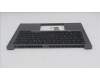 Lenovo 5M11T58671 C-Cover with keyboard, French, Grey, Backlight, US
