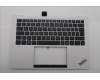 Lenovo 5M11U03807 C-Cover with keyboard, Italian, Black/White, FingerPrint, WLAN, UK
