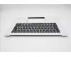 Lenovo 5M11U08076 C-Cover with keyboard, Slovenian, White, FingerPrint, UK