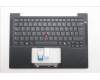 Lenovo 5M11U26785 C-Cover with keyboard, German, Black, WWAN, UK