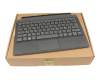 5N20N88559 Original Lenovo Tastatur inkl. Topcase FR (französisch) grau/schwarz mit Backlight