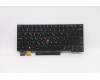 Lenovo 5N20V43049 Keyboard Internal, Greek, Black, Backlight, US