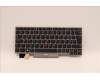 Lenovo 5N20V43634 Keyboard Internal, Portuguese, Silver, Backlight, UK