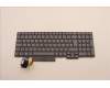 Lenovo 5N21B08459 Interne Tastatur, Dänisch, grau, Hintergrundbeleuchtung, mit Ziffernblock
