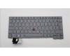 Lenovo 5N21D68314 Keyboard Internal, Belgian, BackLight, Grey, UK