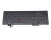 5N21D93845 Original Lenovo Tastatur DE (deutsch) grau mit Backlight und Mouse-Stick