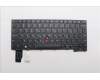 Lenovo 5N21H76827 Keyboard Internal, Greek, Black, Backlight, US