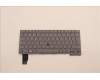 Lenovo 5N21H76902 Keyboard Internal, Norwegian, Grey, Backlight, UK