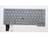 Lenovo 5N21H76908 Keyboard Internal, Slovenian, Grey, Backlight, UK