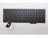 Lenovo 5N21Q49840 Keyboard Internal, Hebrew, Black, Backlight, w/Number