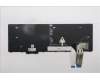 Lenovo 5N21Q49844 Keyboard Internal, Norwegian, Black, Backlight, w/Number