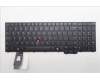 Lenovo 5N21Q49852 Keyboard Internal, US English Euro, Black, Backlight, w/Number