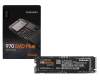 Samsung 970 EVO Plus PCIe NVMe SSD Festplatte 500GB (M.2 22 x 80 mm) für Mifcom XG7 i5 - GTX 1060 (17,3") (P775TM1-G)