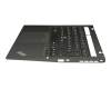 60.4LY10.006 Original Lenovo Tastatur inkl. Topcase DE (deutsch) schwarz/schwarz mit Backlight und Mouse-Stick