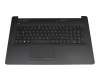 6037B0146604 Original HP Tastatur inkl. Topcase DE (deutsch) schwarz/schwarz (PTP/DVD)