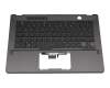 6037B0211913 Original Asus Tastatur inkl. Topcase DE (deutsch) schwarz/grau mit Backlight