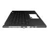 6037B0211913 Original Asus Tastatur inkl. Topcase DE (deutsch) schwarz/grau mit Backlight