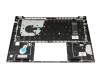 6051B1498001 Original HP Tastatur inkl. Topcase DE (deutsch) schwarz/silber mit Backlight