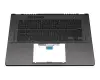 6053B1909601 Original Asus Tastatur inkl. Topcase DE (deutsch) schwarz/grau mit Backlight