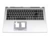 6B.A1DN2.014 Original Acer Tastatur inkl. Topcase DE (deutsch) schwarz/silber mit Backlight