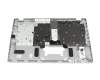 6B.A2KN2.014 Original Acer Tastatur inkl. Topcase DE (deutsch) schwarz/silber