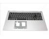 Acer 6B.A6MN2.009 Tastatur inkl. Topcase silber.mit Tastatur ukrainisch
