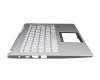 6B.ABLN2.014 Original Acer Tastatur inkl. Topcase DE (deutsch) silber/silber mit Backlight