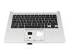 6B.AUEN7.019 Original Acer Tastatur inkl. Topcase CH (schweiz) schwarz/silber