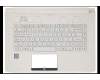 Acer 6B.C4HN1.003 COVER.UPPER.WHITE.mit Tastatur belgischgisch.BL/ANTENNA*2